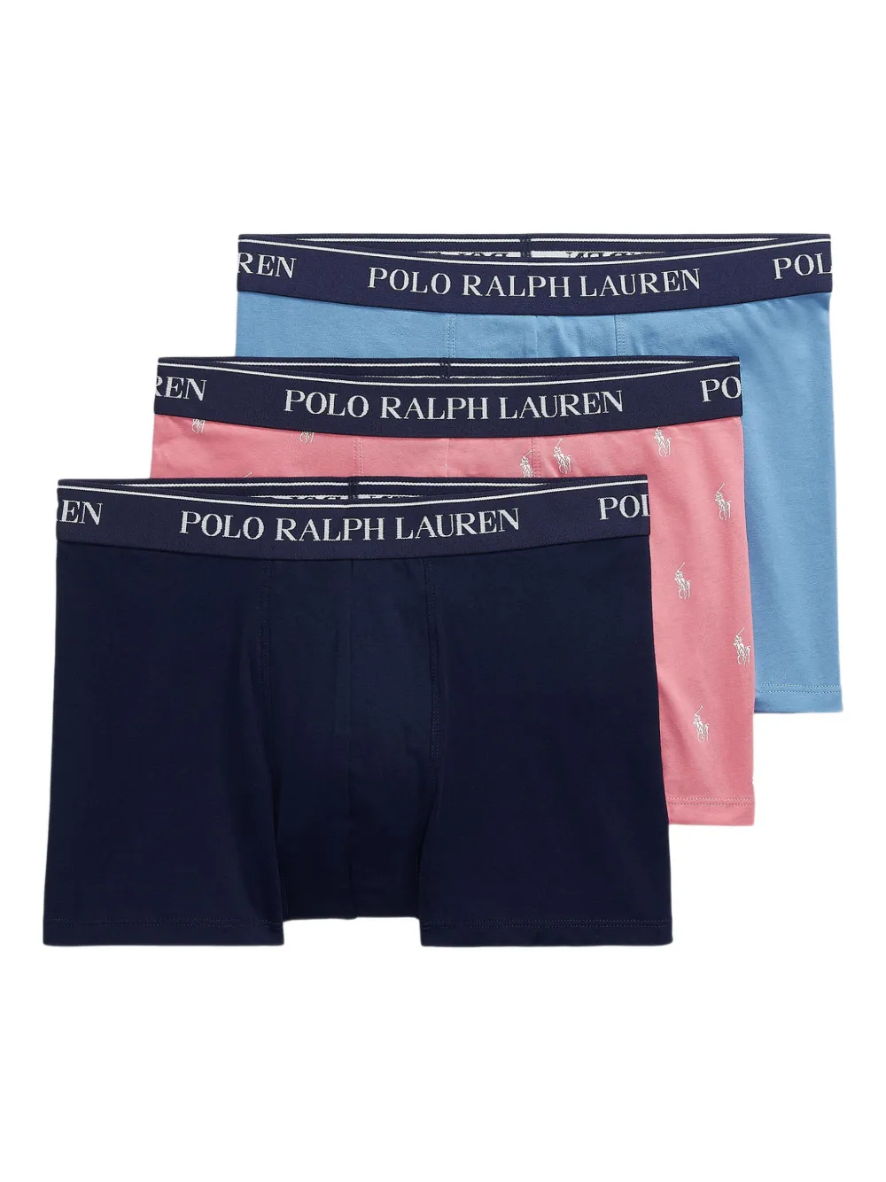 Polo Ralph Lauren cotton-blend boxers (pack of three) Blauw
