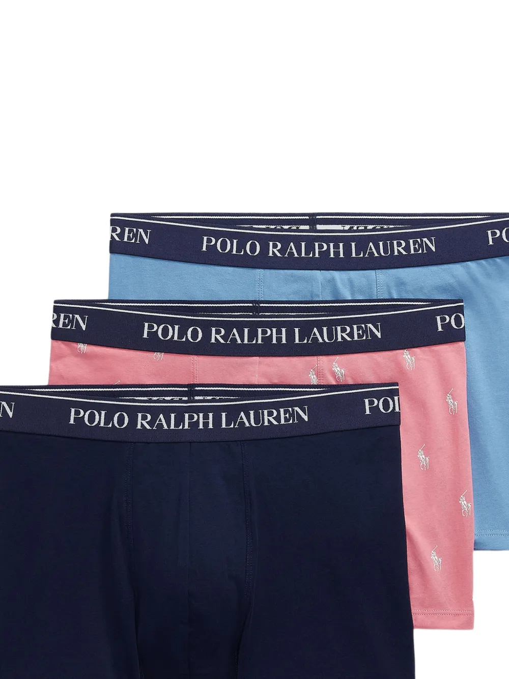 Polo Ralph Lauren cotton-blend boxers (pack of three) Blauw