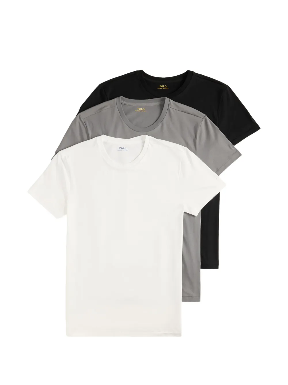 Polo Ralph Lauren round-neck T-shirt (pack of three) - Bianco