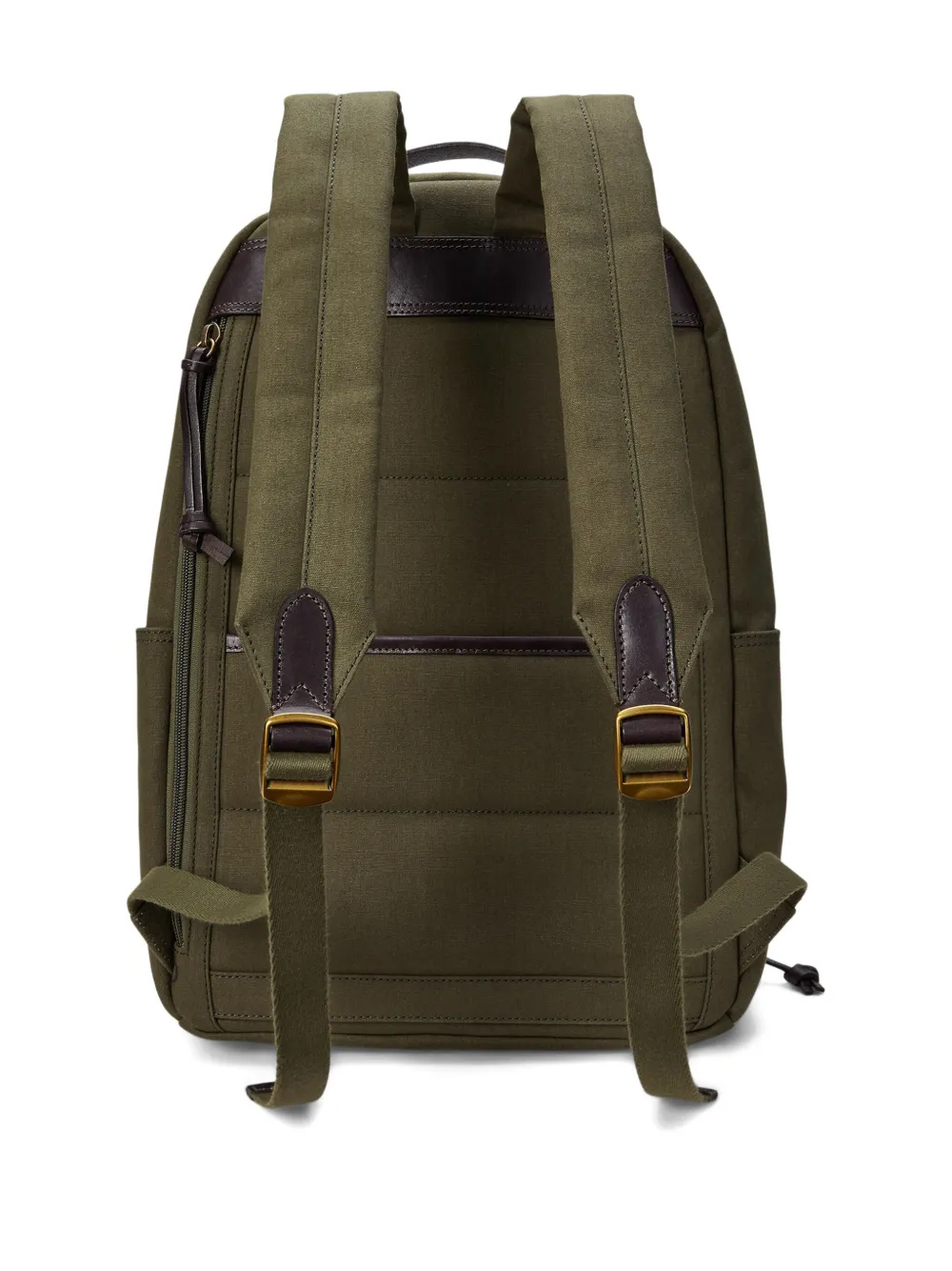 Polo Ralph Lauren Rugzak met leren afwerking Groen