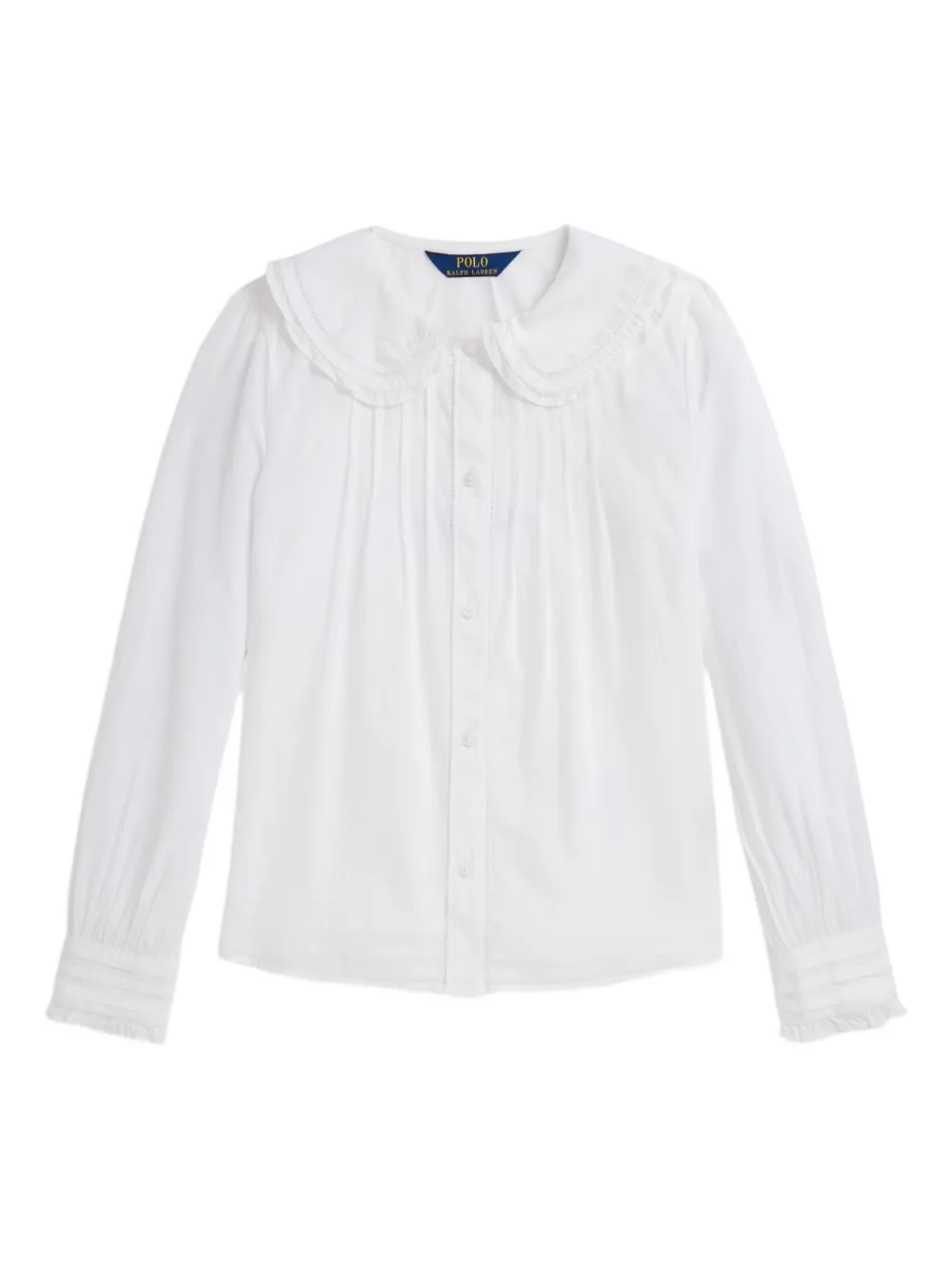 POLO RALPH LAUREN KIDS Shirt met bieskraag Wit