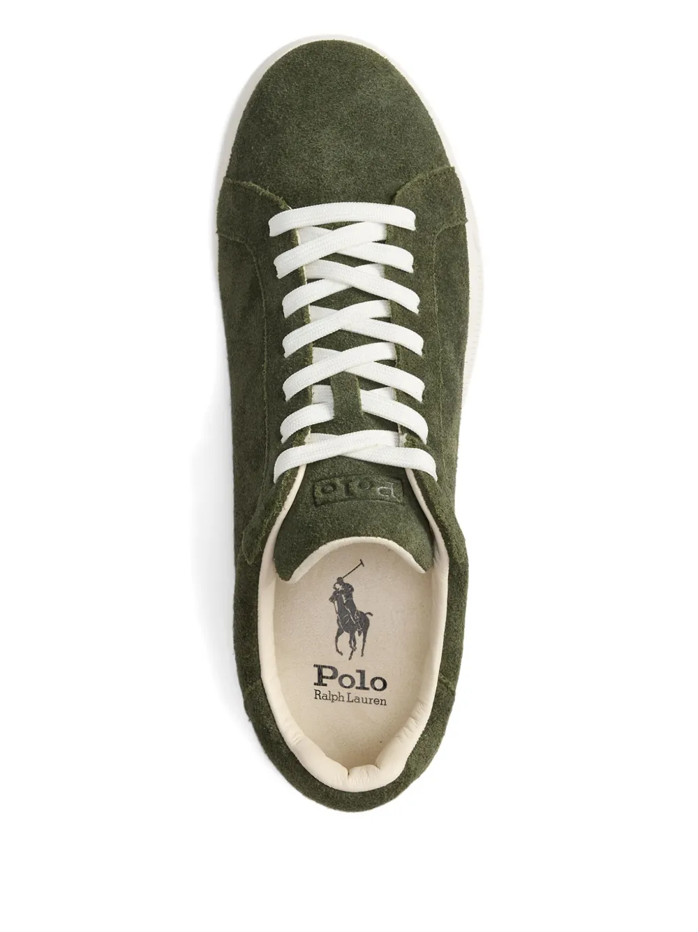 Polo Ralph Lauren suede low-top sneakers Green