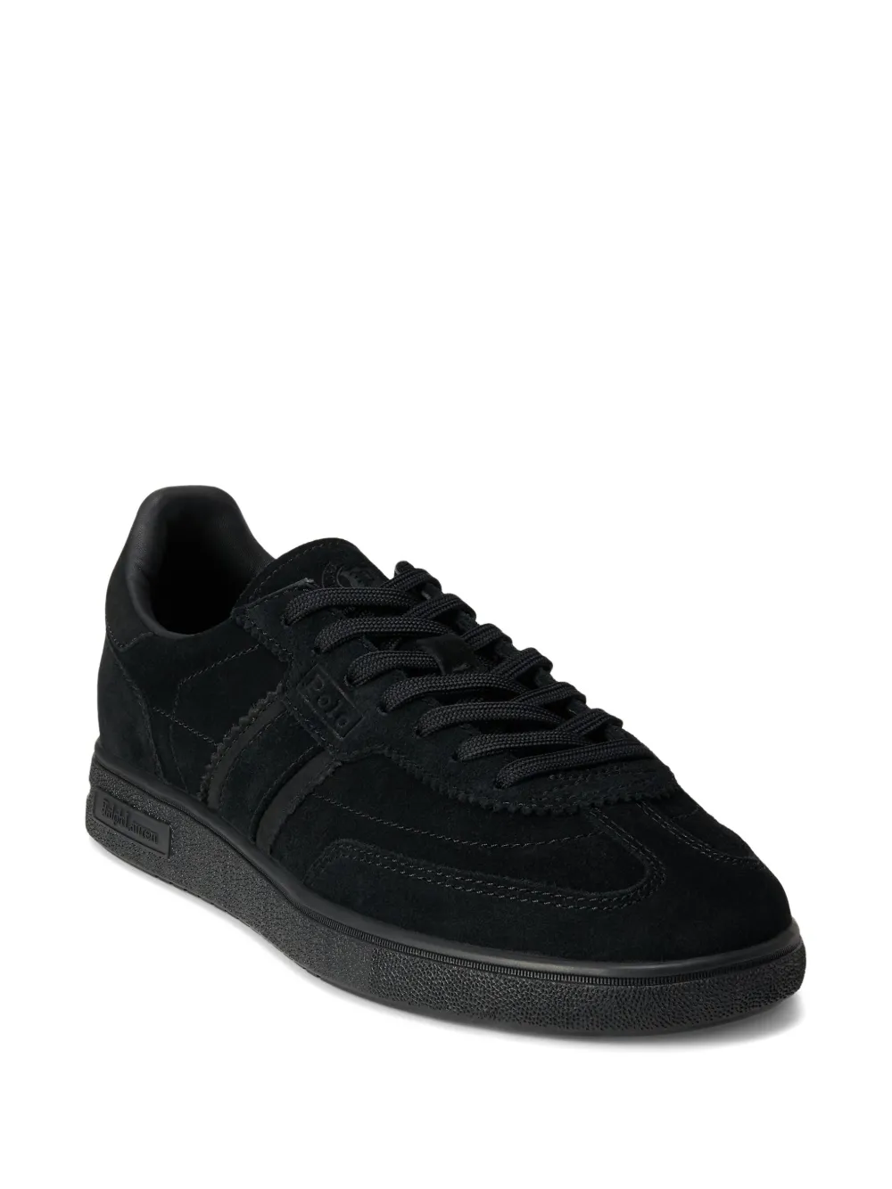 Polo Ralph Lauren logo-detail suede sneakers | Low-Tops | Image 2