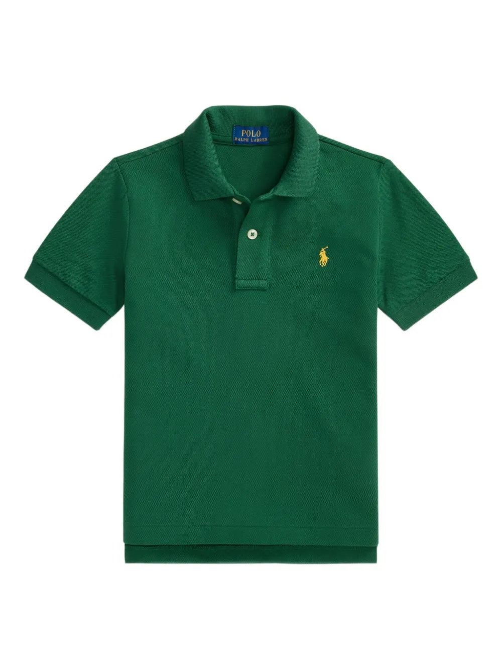 POLO RALPH LAUREN KIDS Katoenen poloshirt Groen