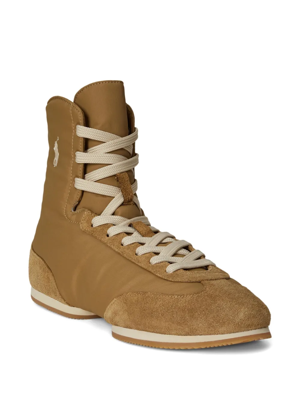 Polo Ralph Lauren Polo Ballerina suede high-top sneakers | High-Tops | Image 2