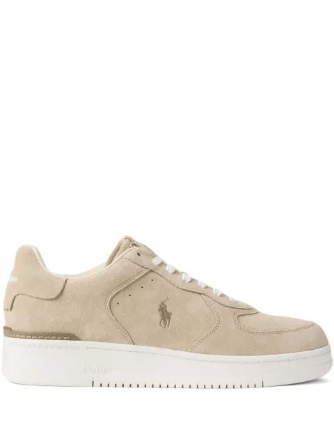 Polo Ralph Lauren 绒面皮低帮系带运动鞋