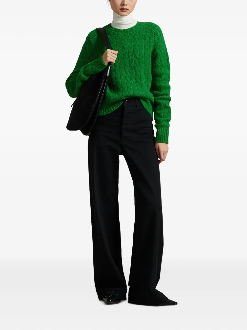 Polo Ralph Lauren Kabelgebreide trui Groen