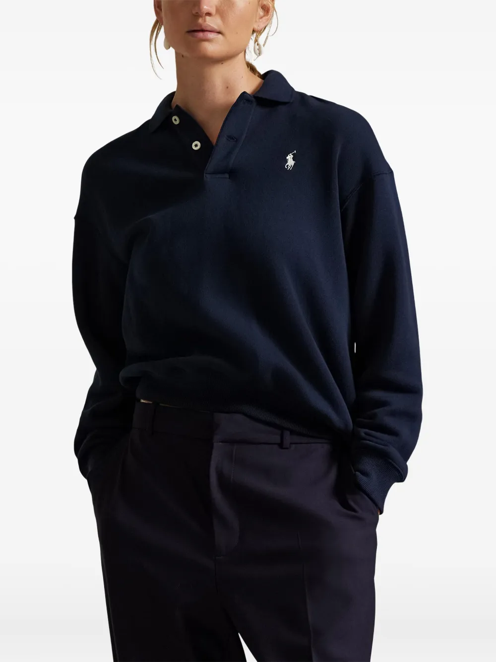 Polo Ralph Lauren Polo Sweatshirt In Blue