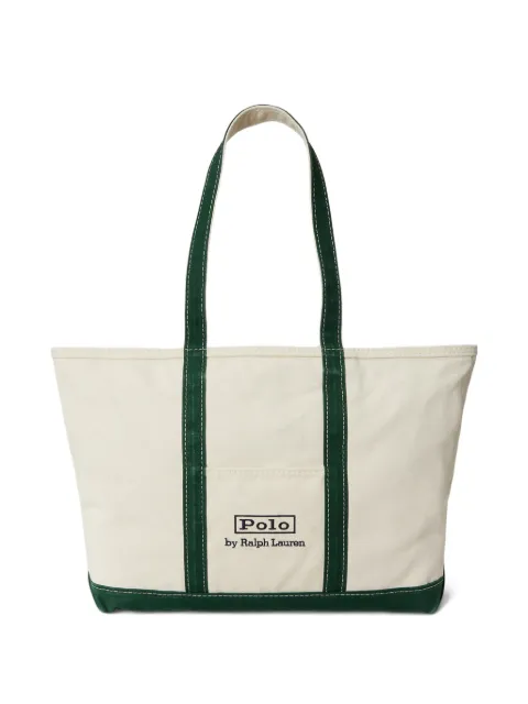 Polo Ralph Lauren canvas tote bag