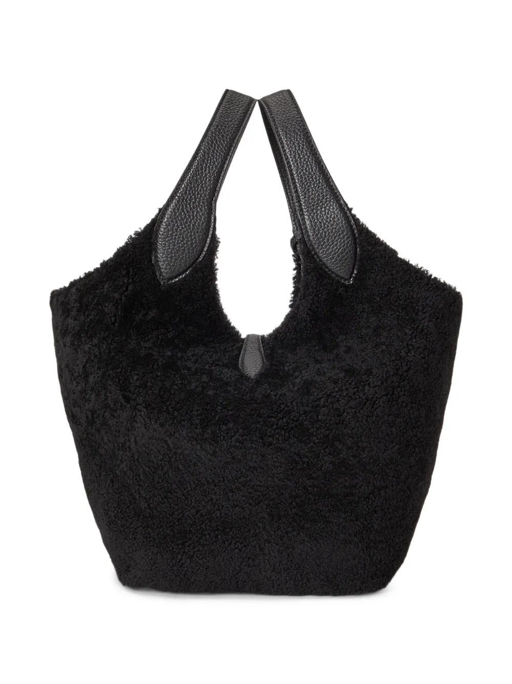 Polo Ralph Lauren Play shearling leather tote bag | Image 2