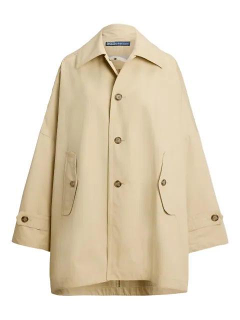 Polo Ralph Lauren button-fastening twill coat
