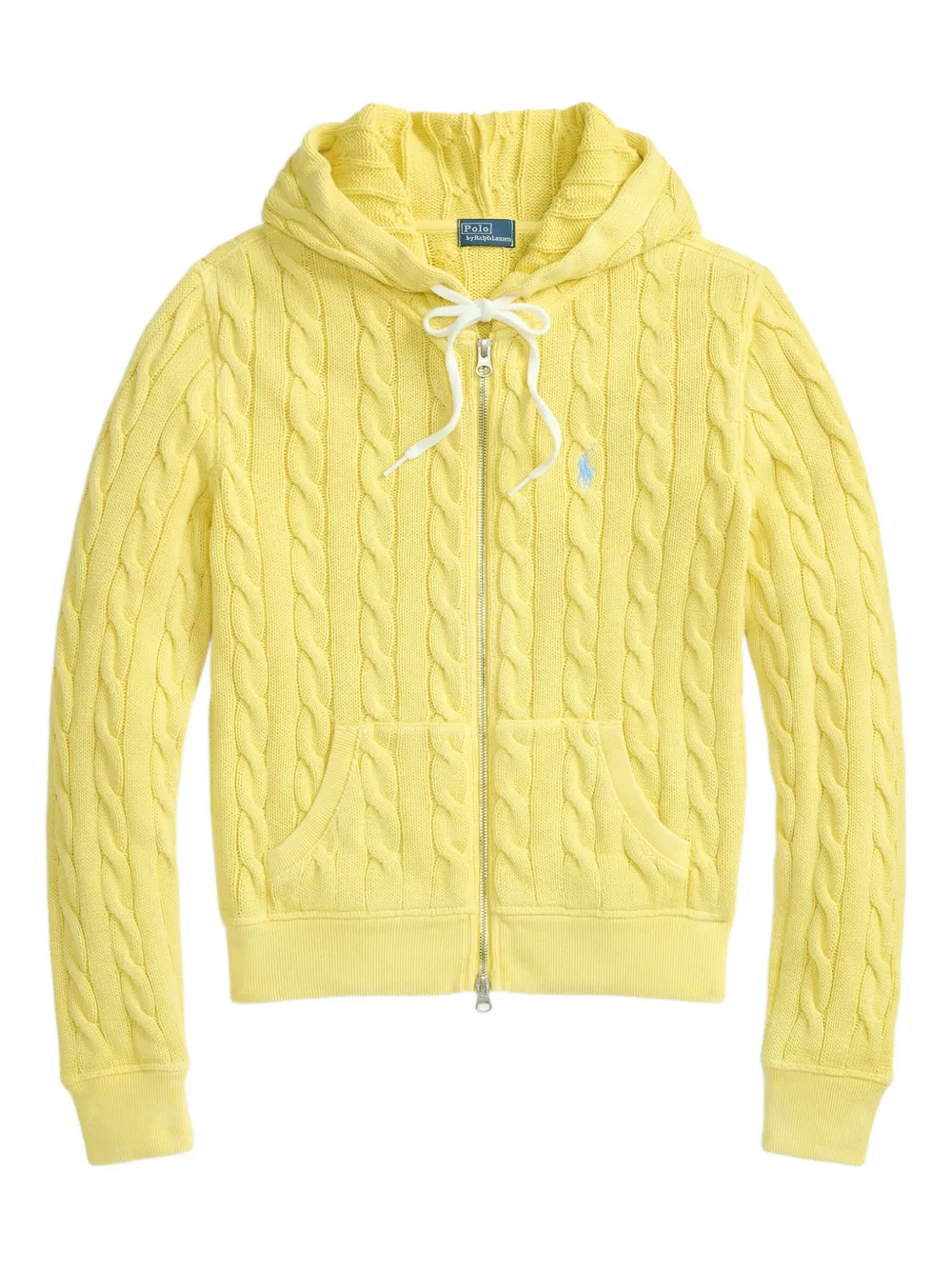Polo Ralph Lauren Cable-knit Cotton Hoodie