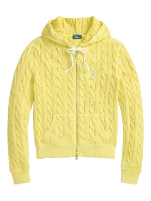 Polo Ralph Lauren Hoodie mit Zopfmuster