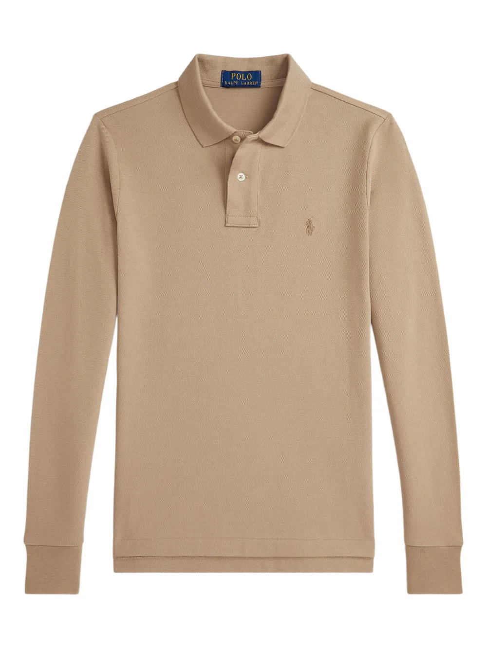 POLO RALPH LAUREN KIDS long-sleeve polo shirt | Neutrals | Image 1