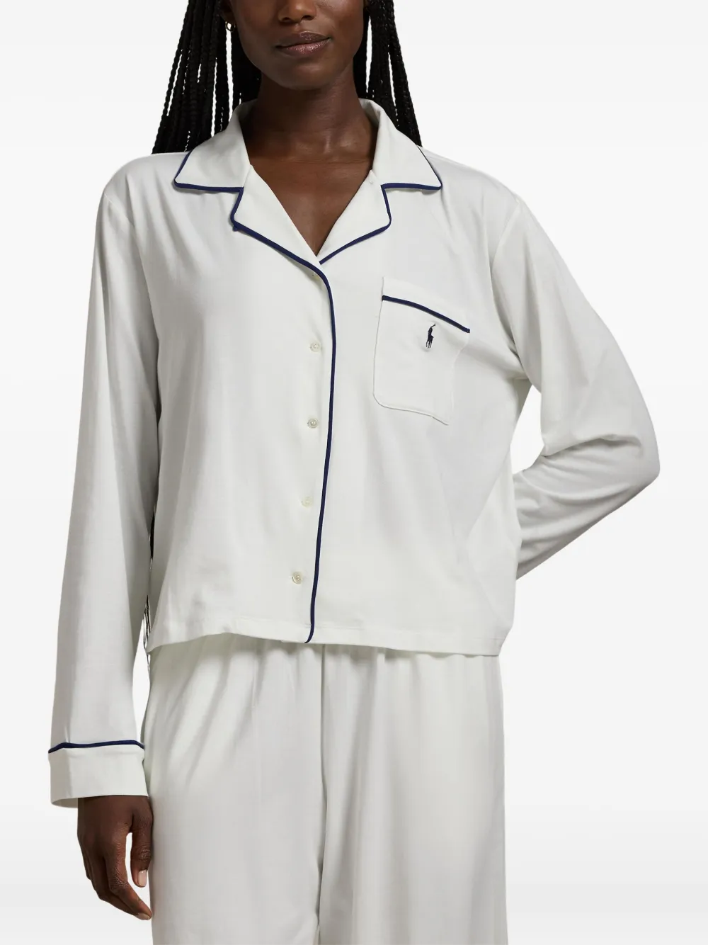 Polo Ralph Lauren Pyjama met lange mouwen Wit
