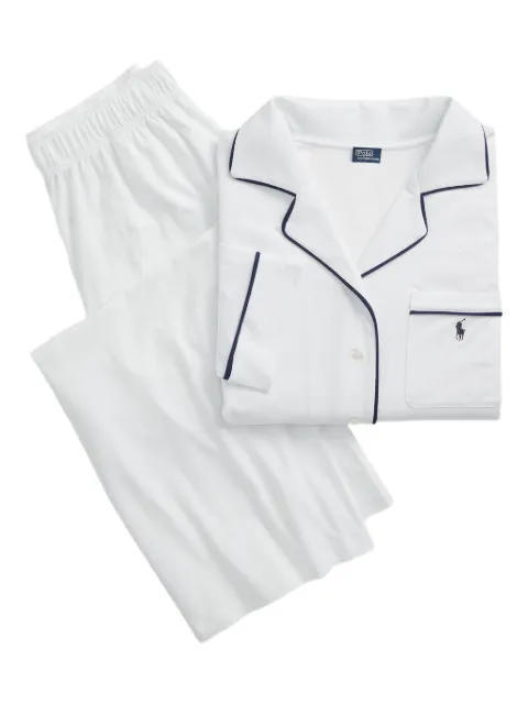 Polo Ralph Lauren long-sleeve piped pyjama set