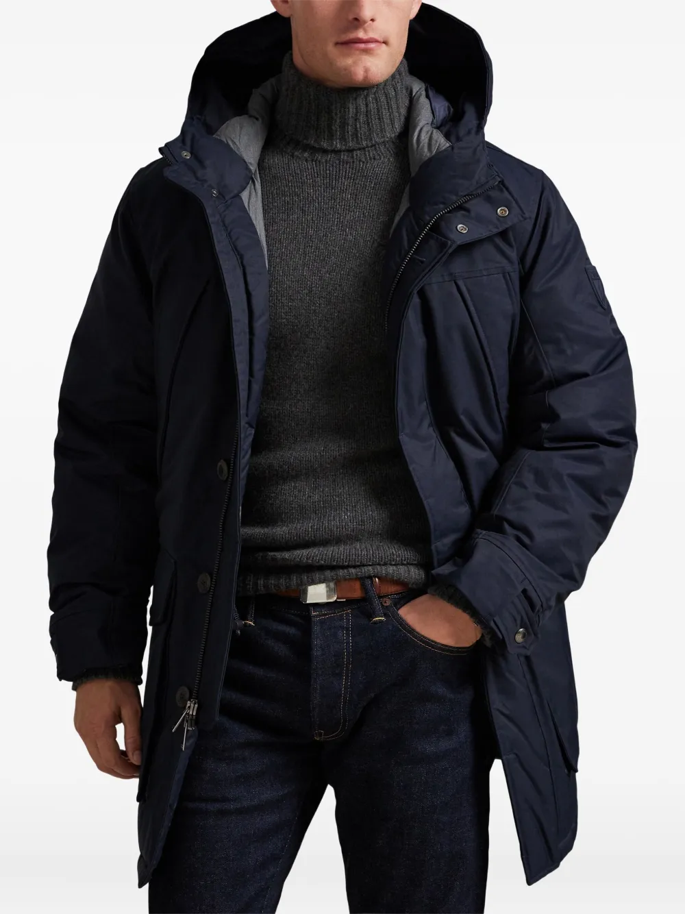 Polo Ralph Lauren Jas met capuchon Blauw