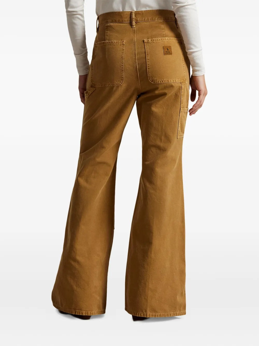 Polo Ralph Lauren Flared broek Bruin