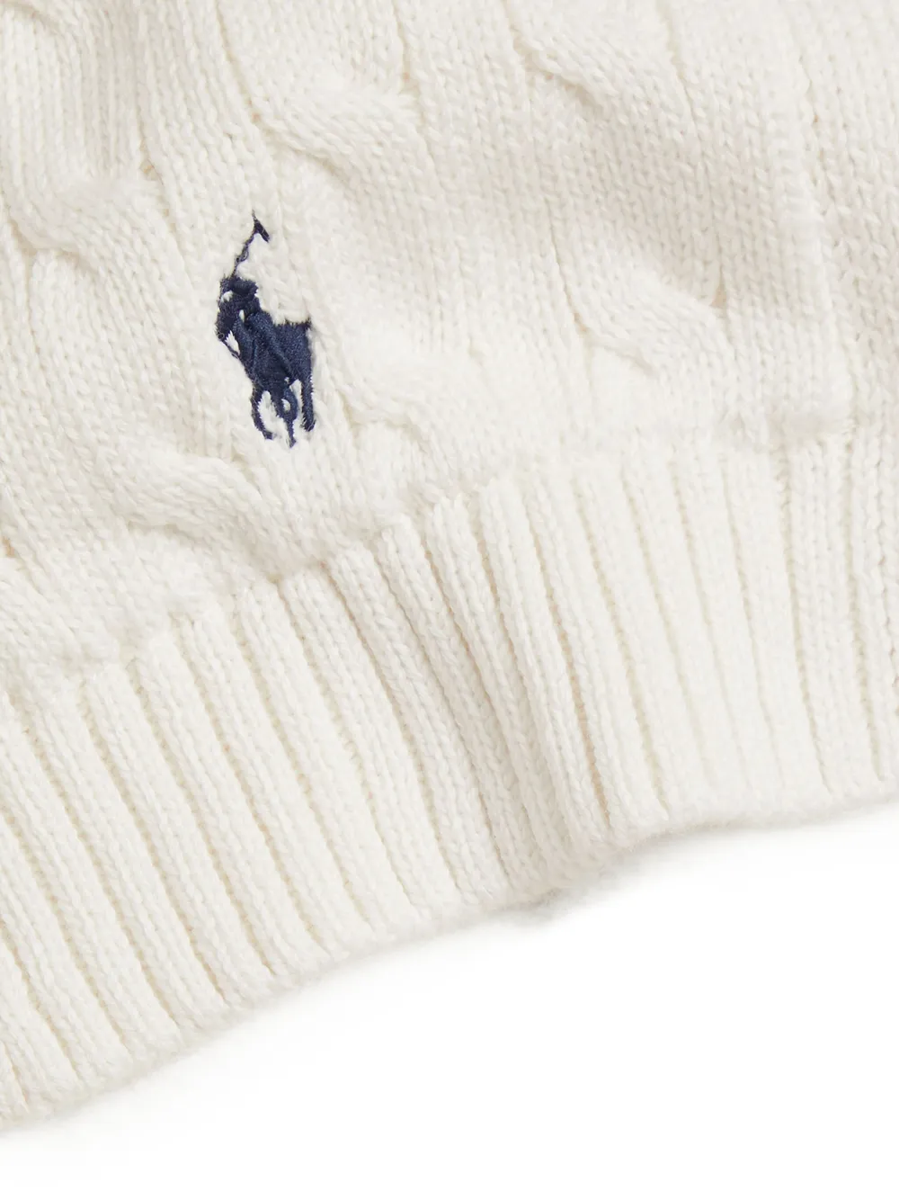 POLO RALPH LAUREN KIDS cable-knit scarf | Teen Boy Accessories | Image 2