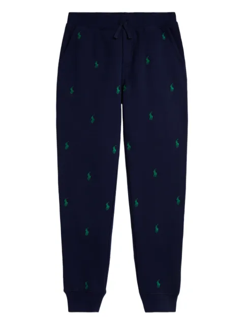 POLO RALPH LAUREN KIDS embroidered side-pockets sweatpants