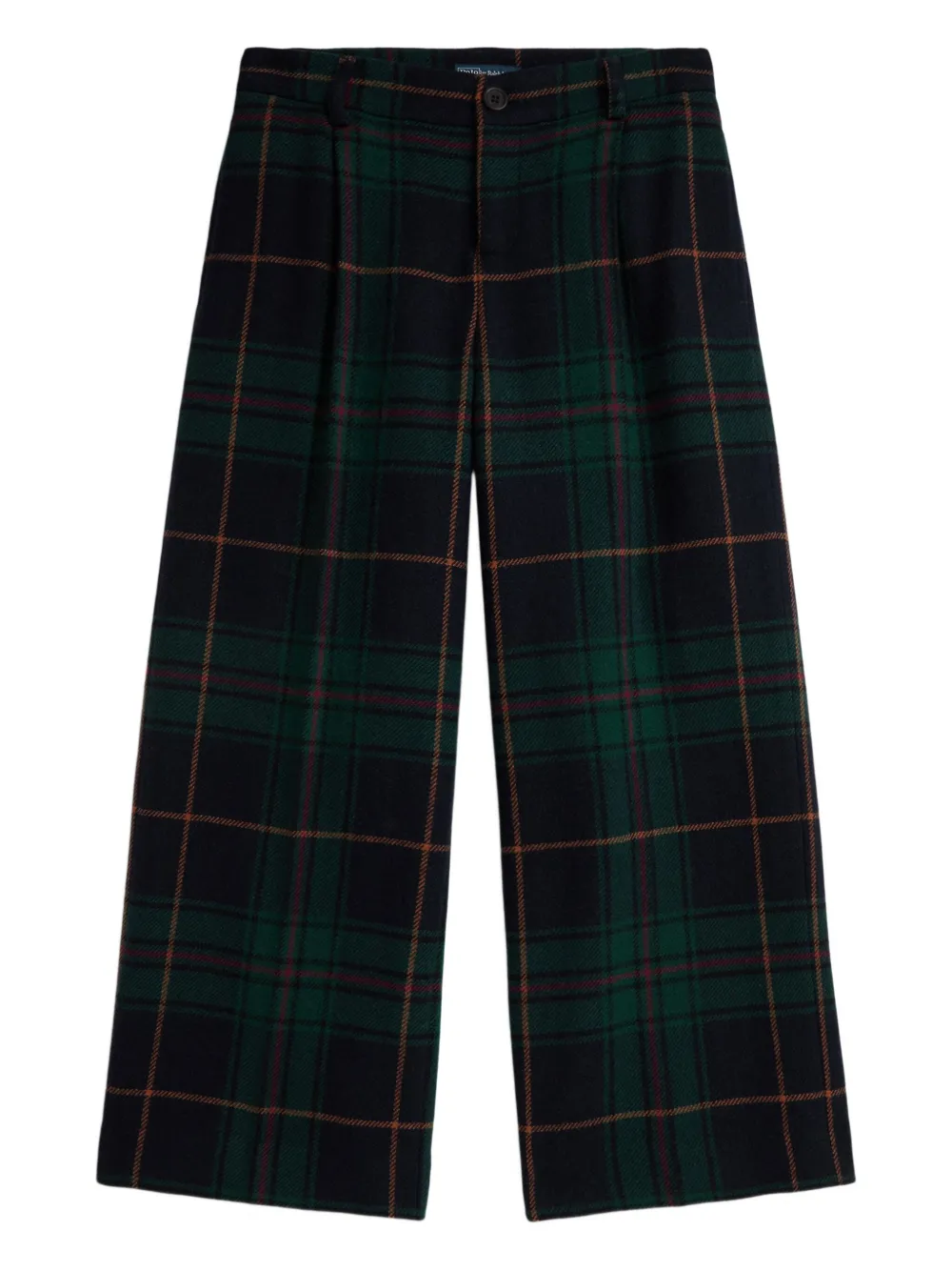 POLO RALPH LAUREN KIDS tartan-checked trousers | Blue | Image 1