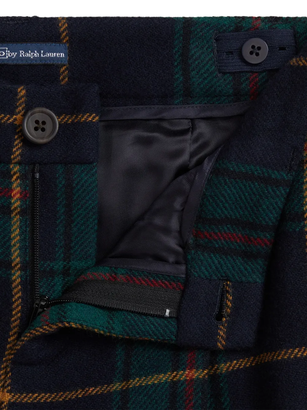 POLO RALPH LAUREN KIDS tartan-checked trousers | Boys Casual Trousers | Image 2