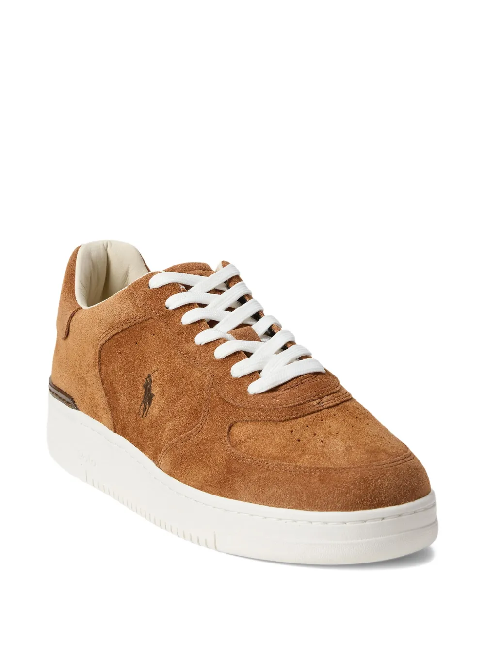 Polo Ralph Lauren Master suède sneakers Bruin
