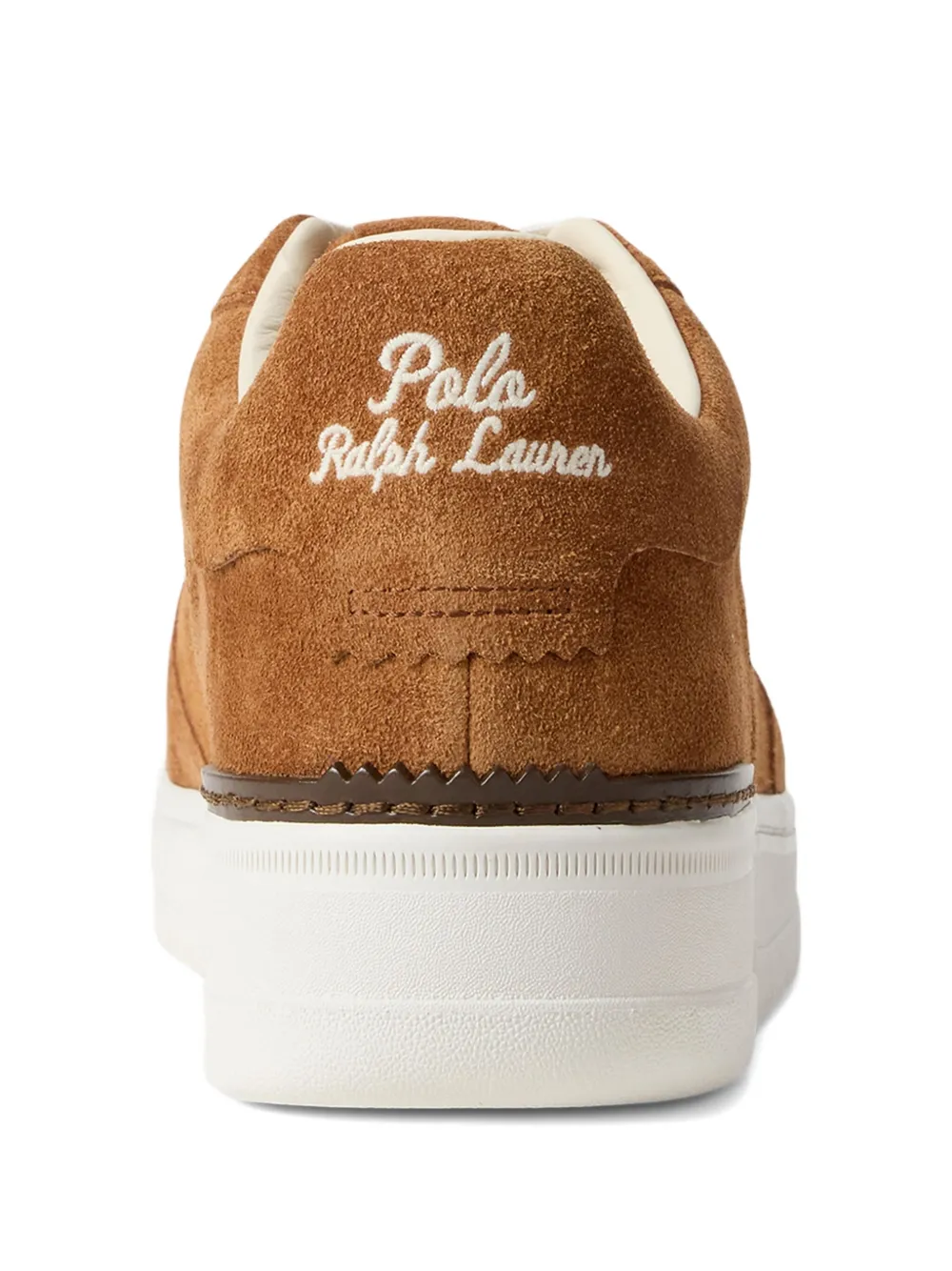Polo Ralph Lauren Master suède sneakers Bruin
