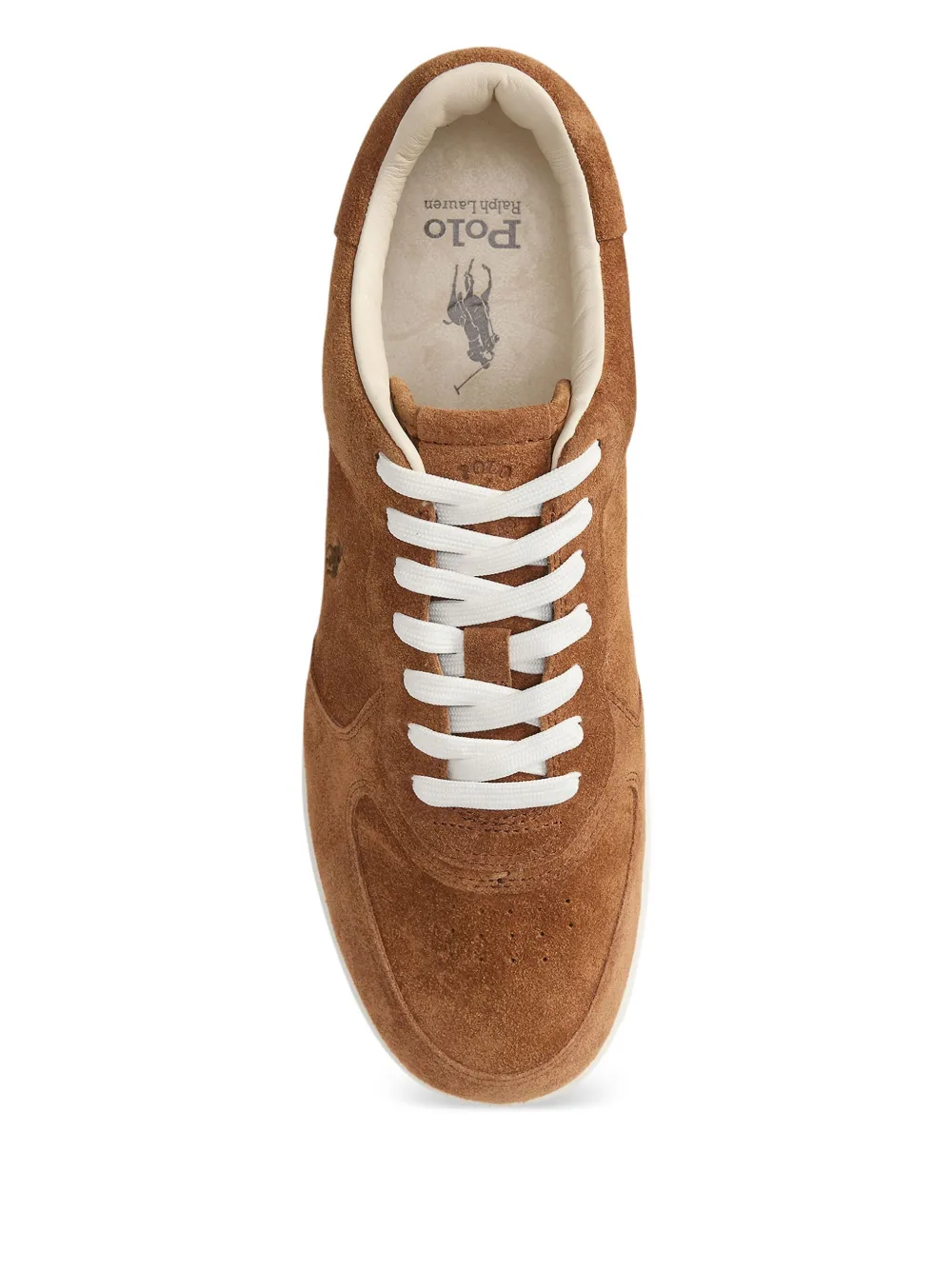 Polo Ralph Lauren Master suède sneakers Bruin