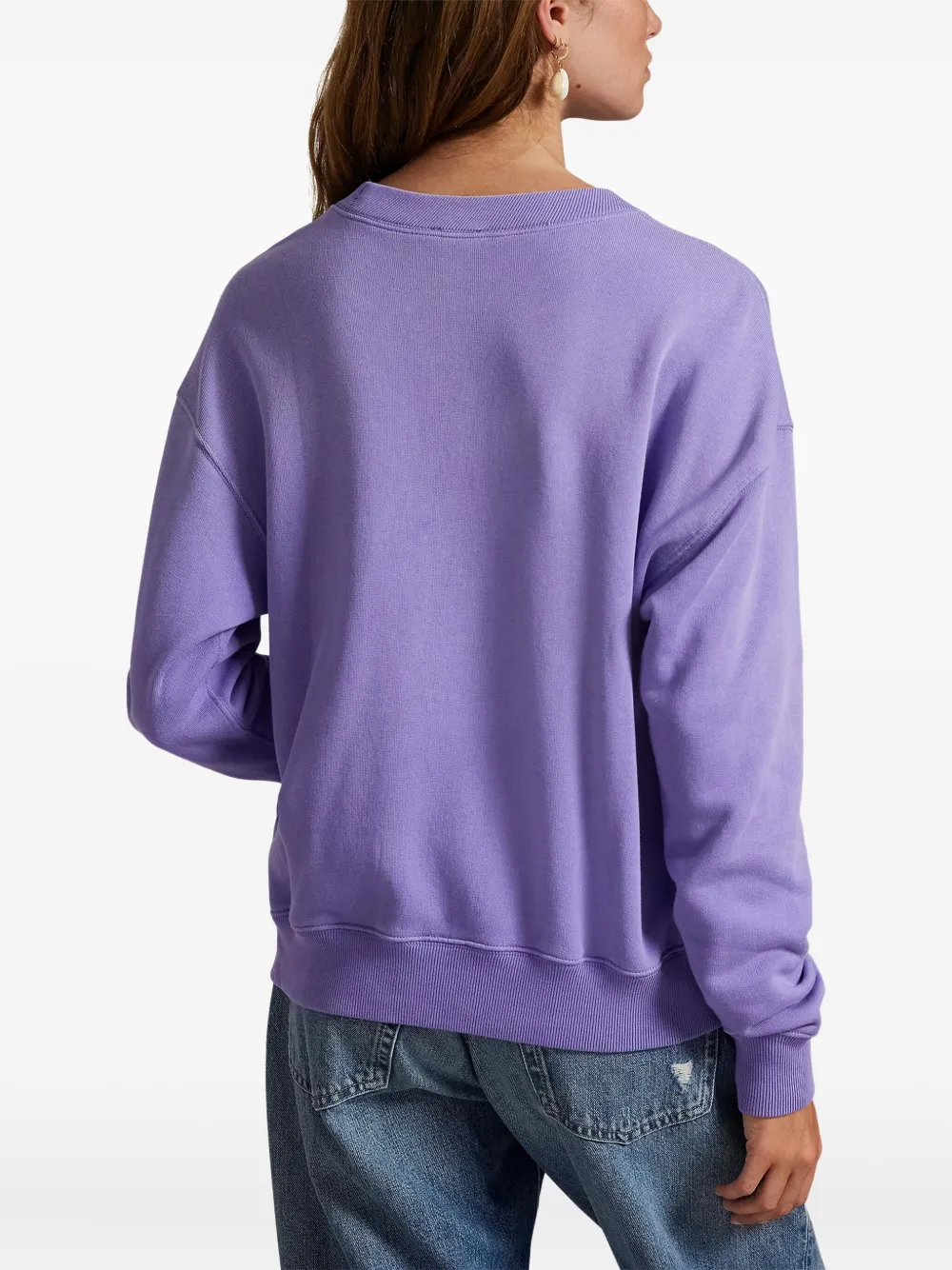 Polo Ralph Lauren Sweater met ronde hals Paars
