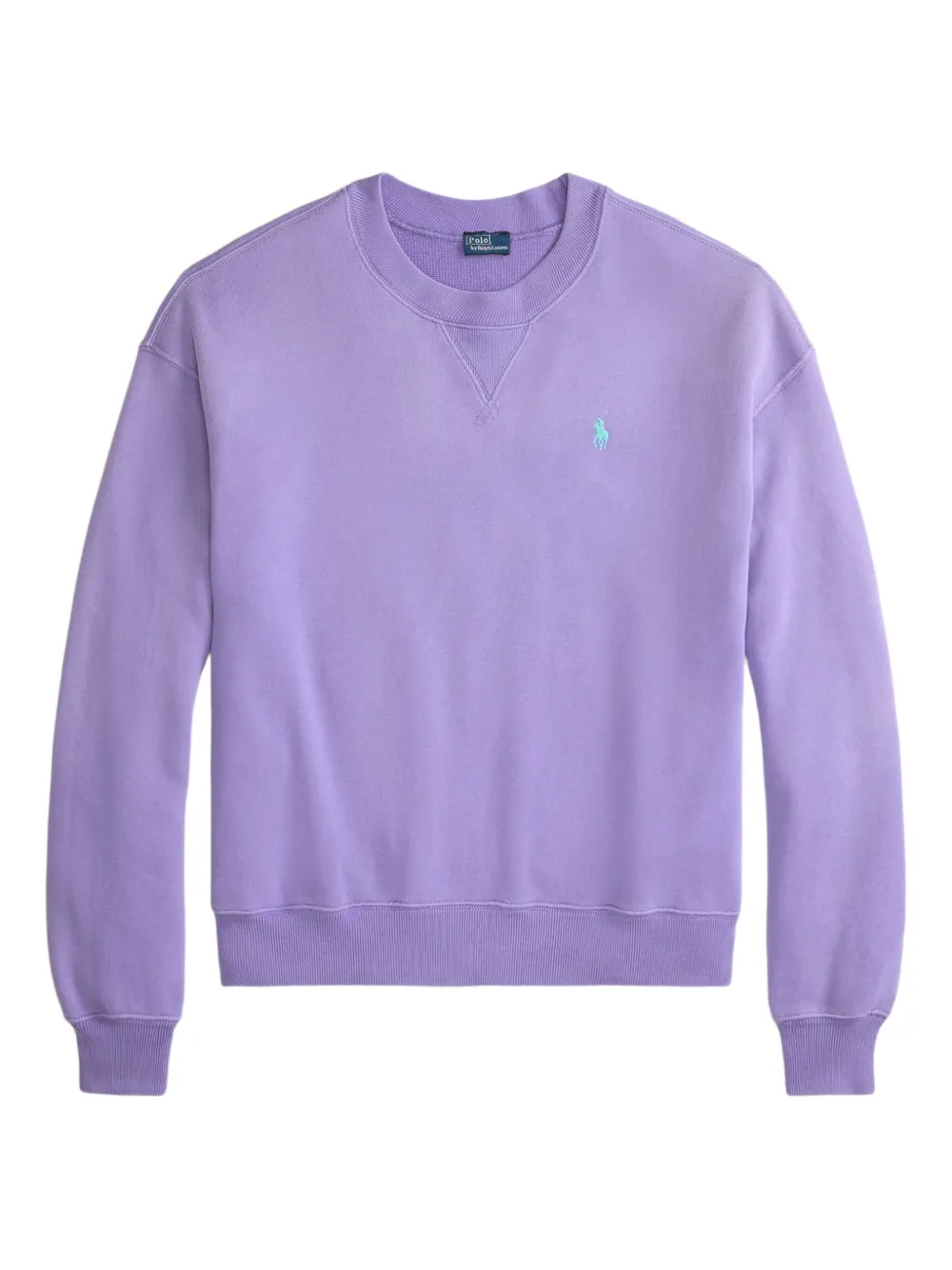 Polo Ralph Lauren long-sleeve crew-neck sweatshirt Paars