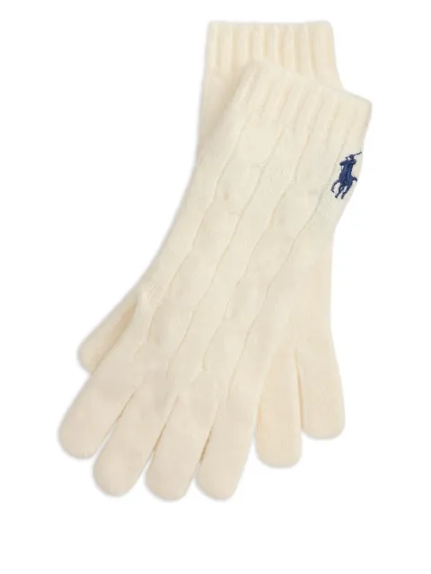 Polo Ralph Lauren cable-knit gloves