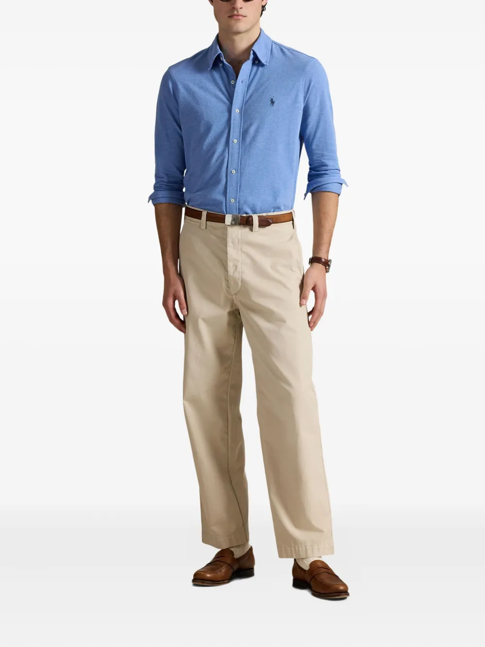 Polo Ralph Lauren Overhemd met lange mouwen Blauw