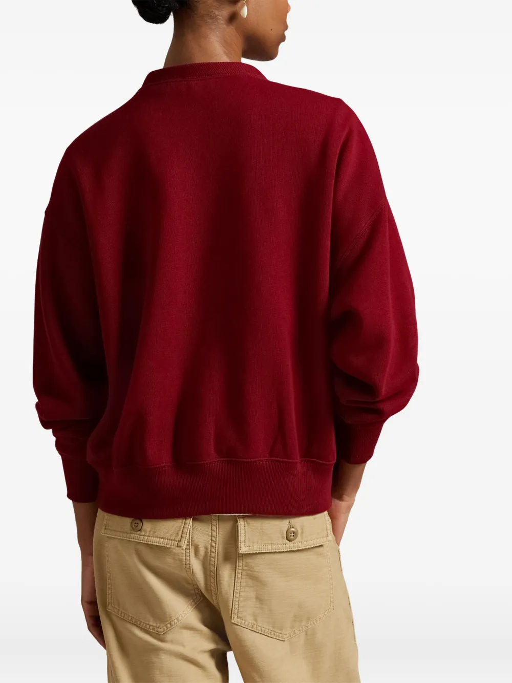 Polo Ralph Lauren Sweater met ronde hals Rood