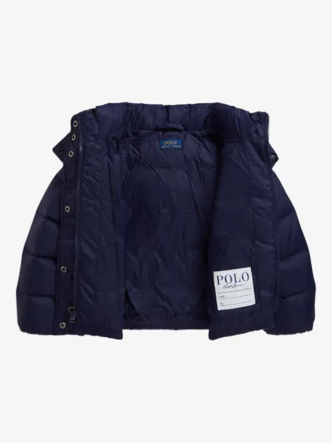 POLO RALPH LAUREN KIDS quilted hooded puffer jacket