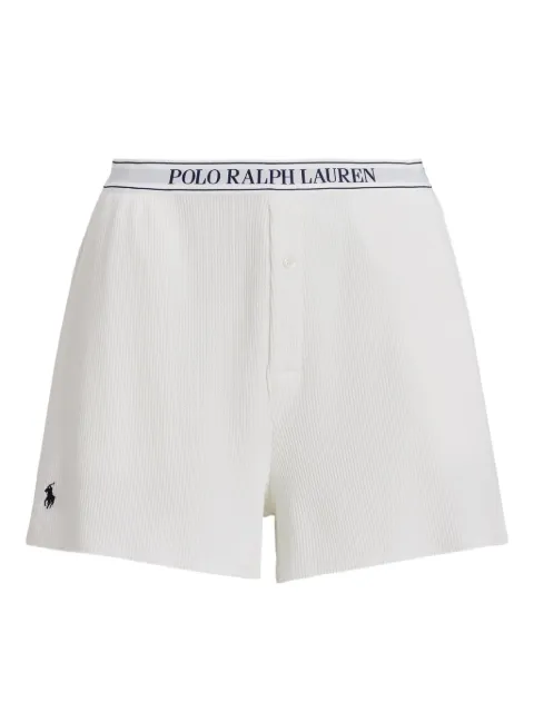 Polo Ralph Lauren shorts de pijama de tejido gofrado
