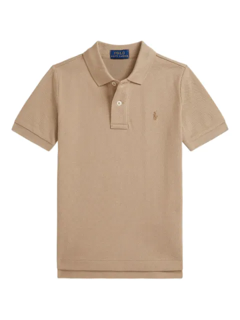 POLO RALPH LAUREN KIDS logo-embroidered polo shirt