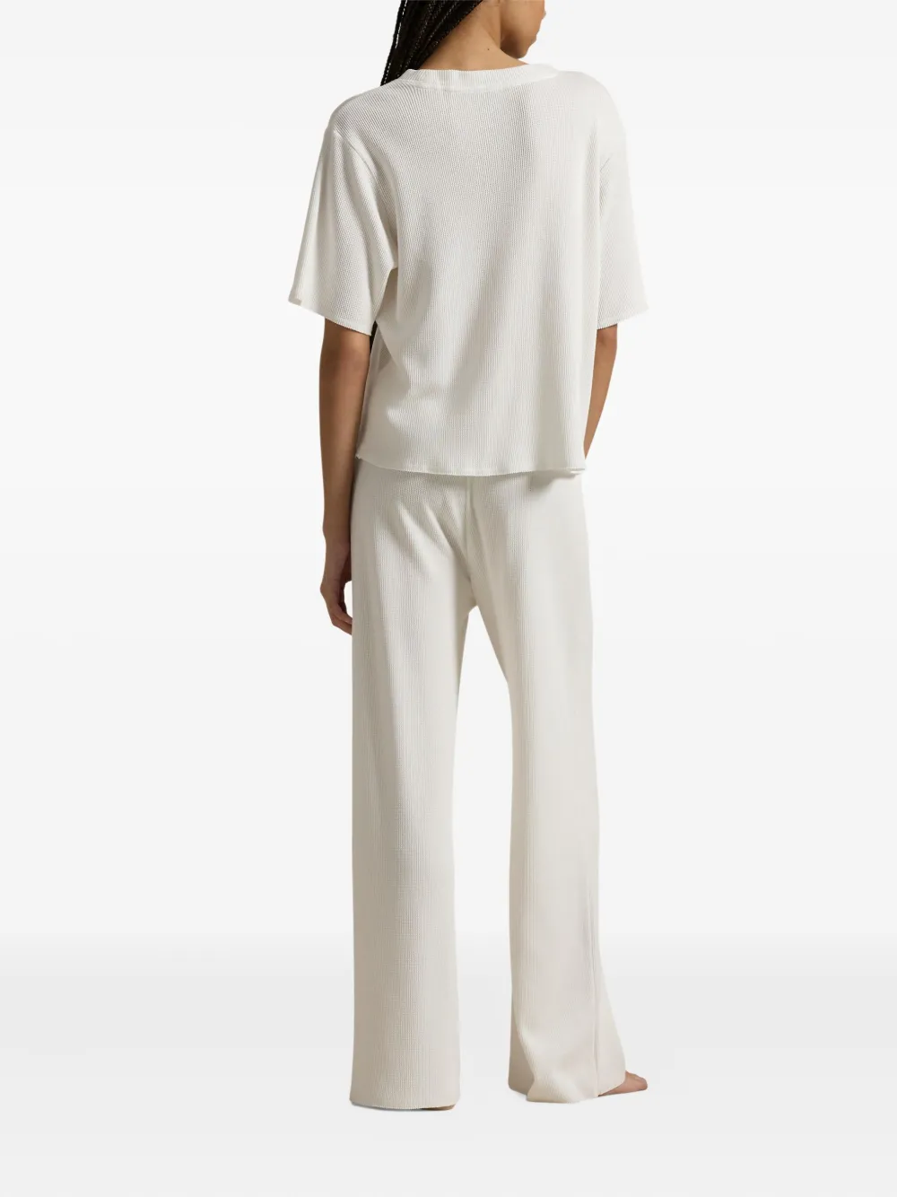 Polo Ralph Lauren Pyjama met logoband Wit