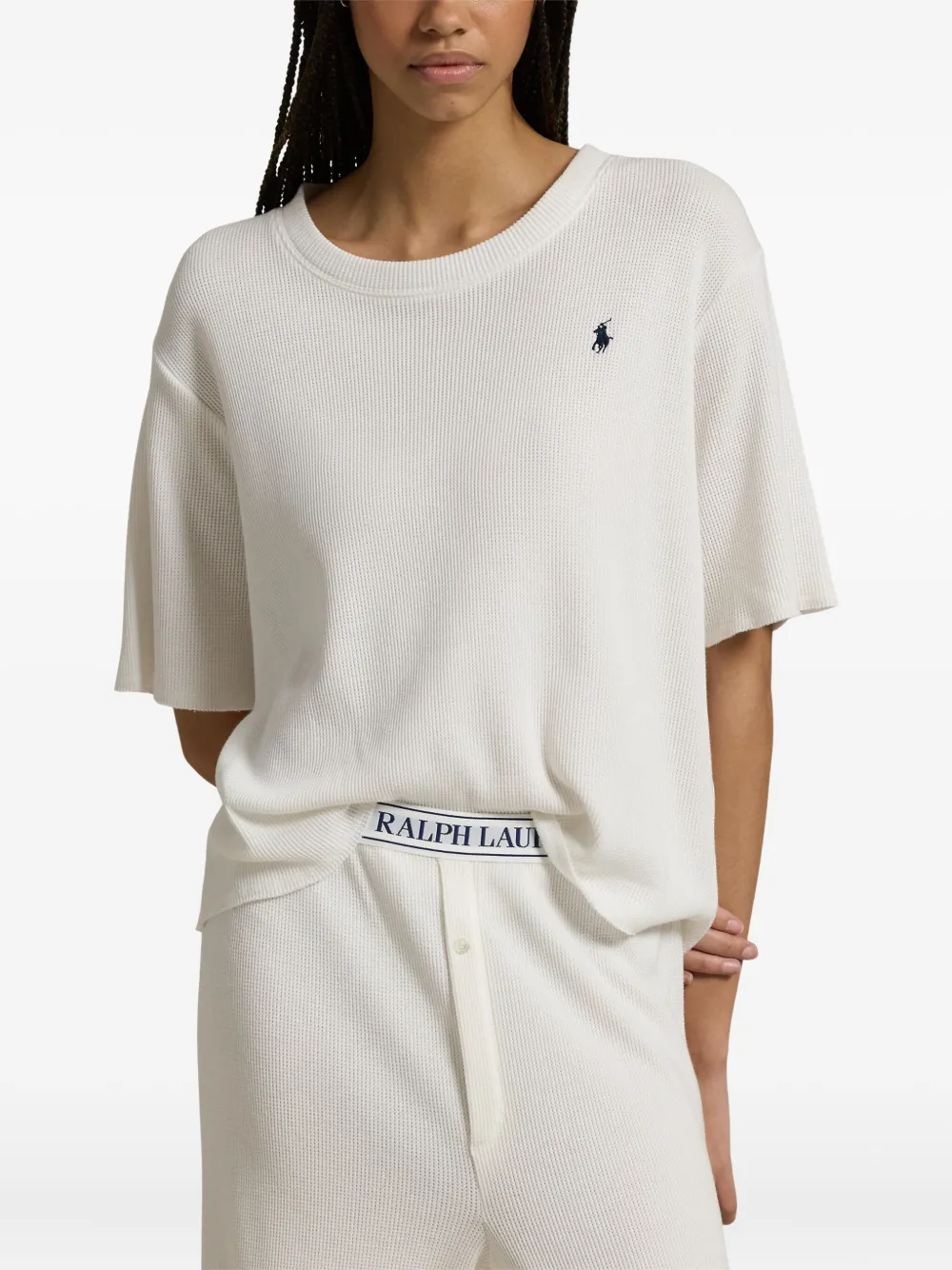 Polo Ralph Lauren Pyjama met logoband Wit