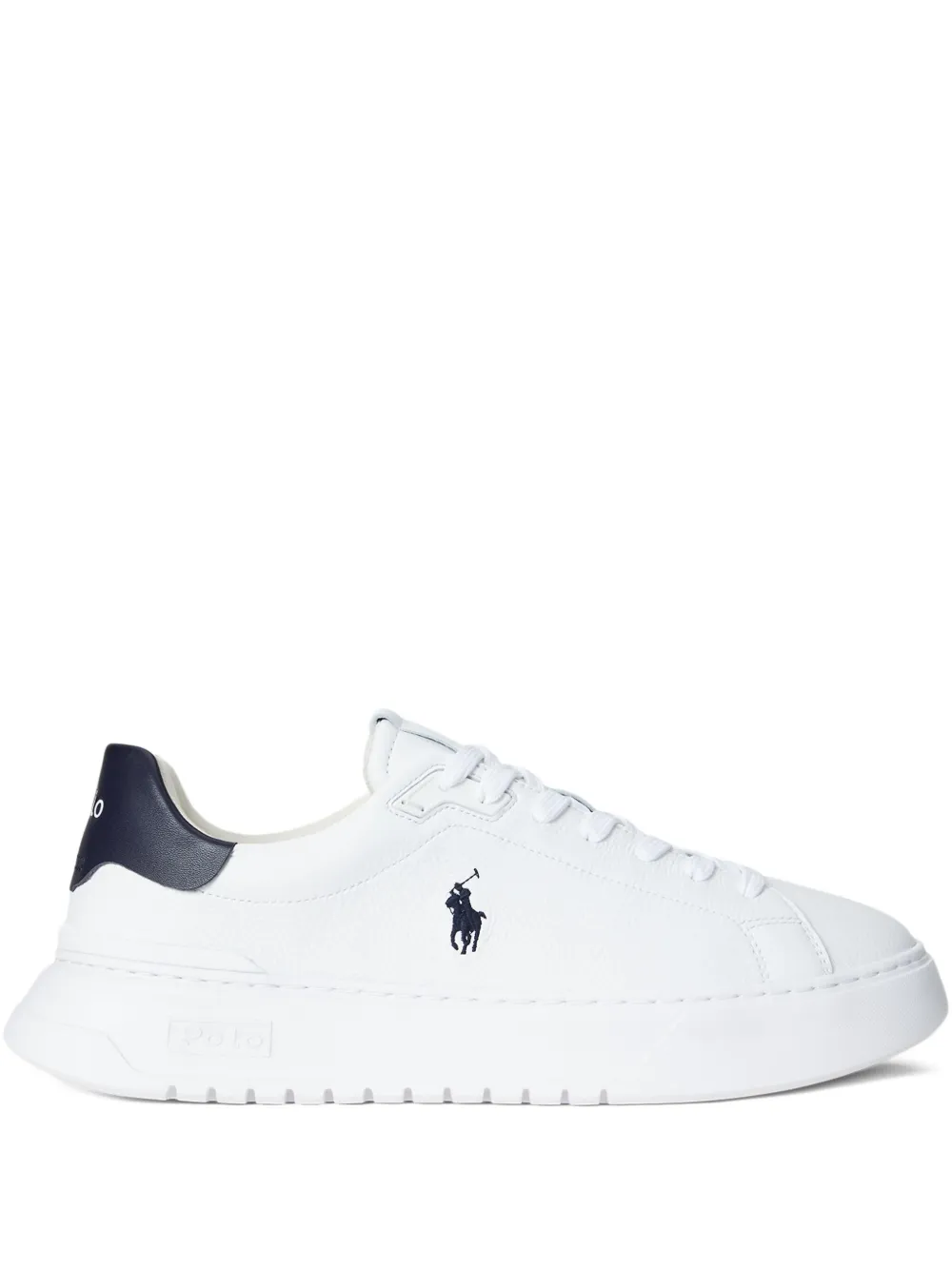 Polo Ralph Lauren Heritage Court II suede low-top sneakers Neutrals
