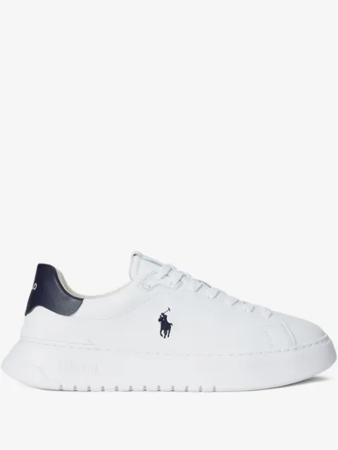 Polo Ralph Lauren Rlite Court leather low-top lace-up sneakers
