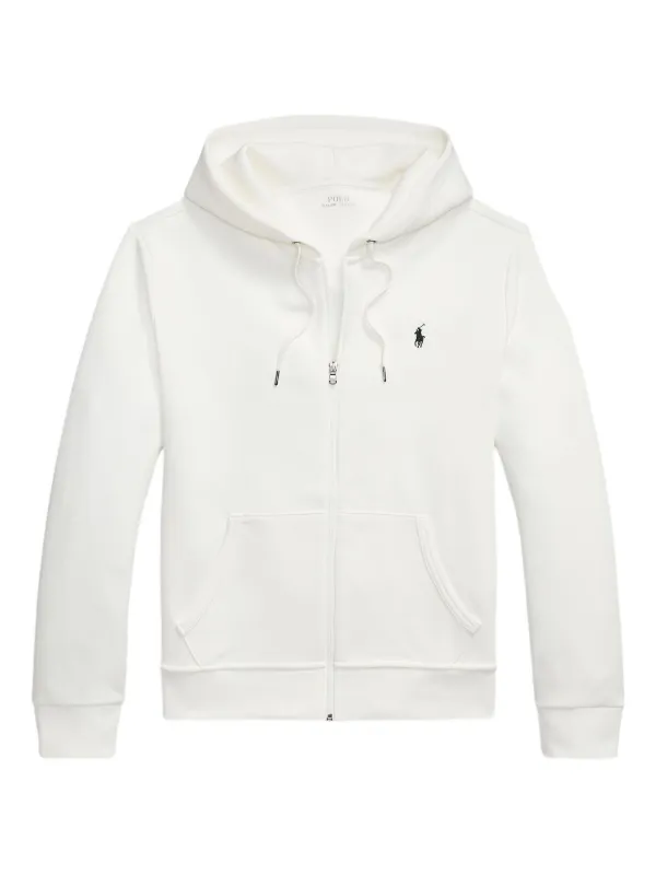 Polo Ralph Lauren ジップアップ ダブルニットパーカー | ホワイト