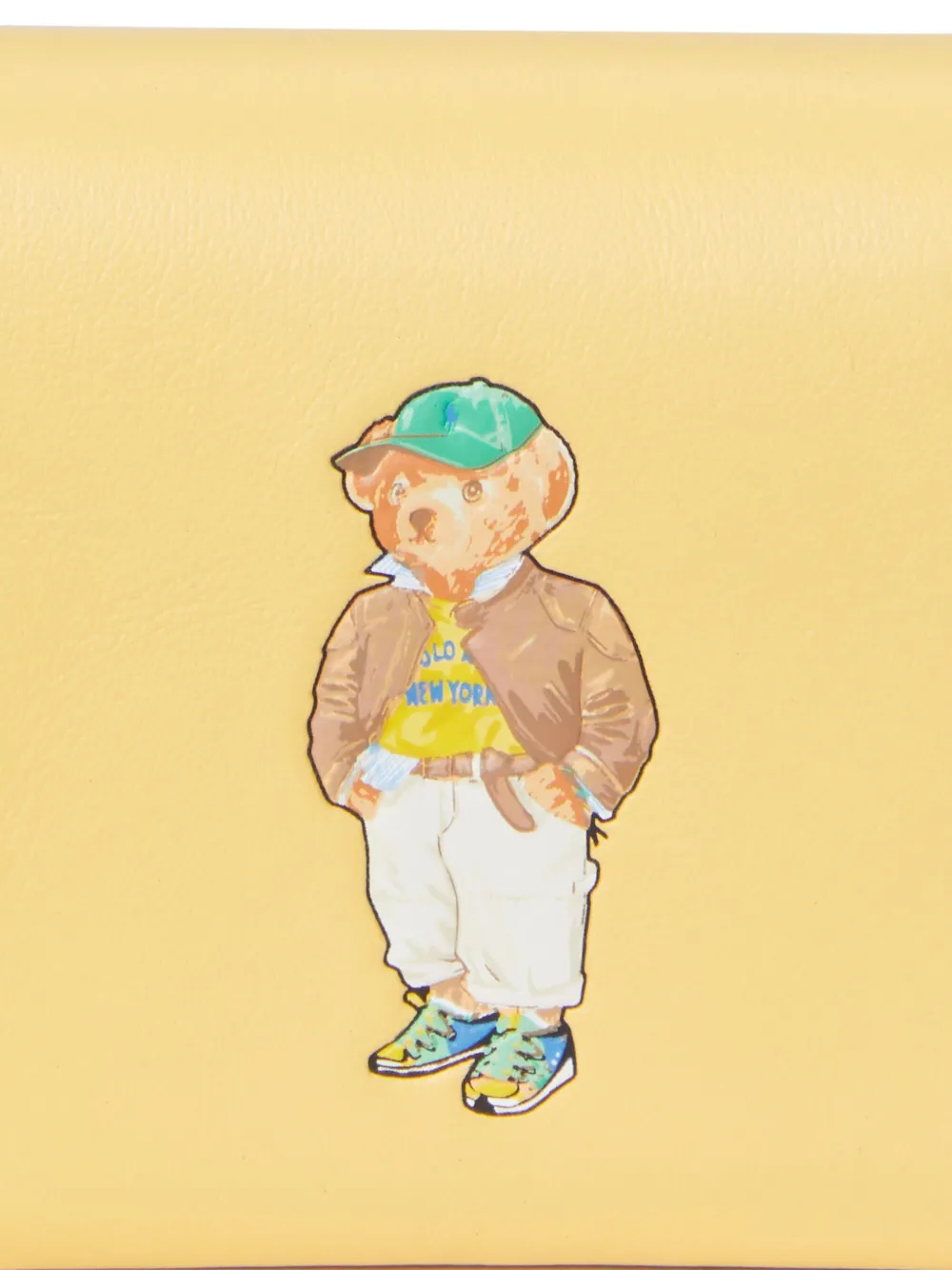 Polo Ralph Lauren Polo Bear pasjeshouder met omslag Geel