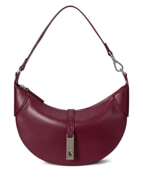 Polo Ralph Lauren Polo Id leather shoulder bag