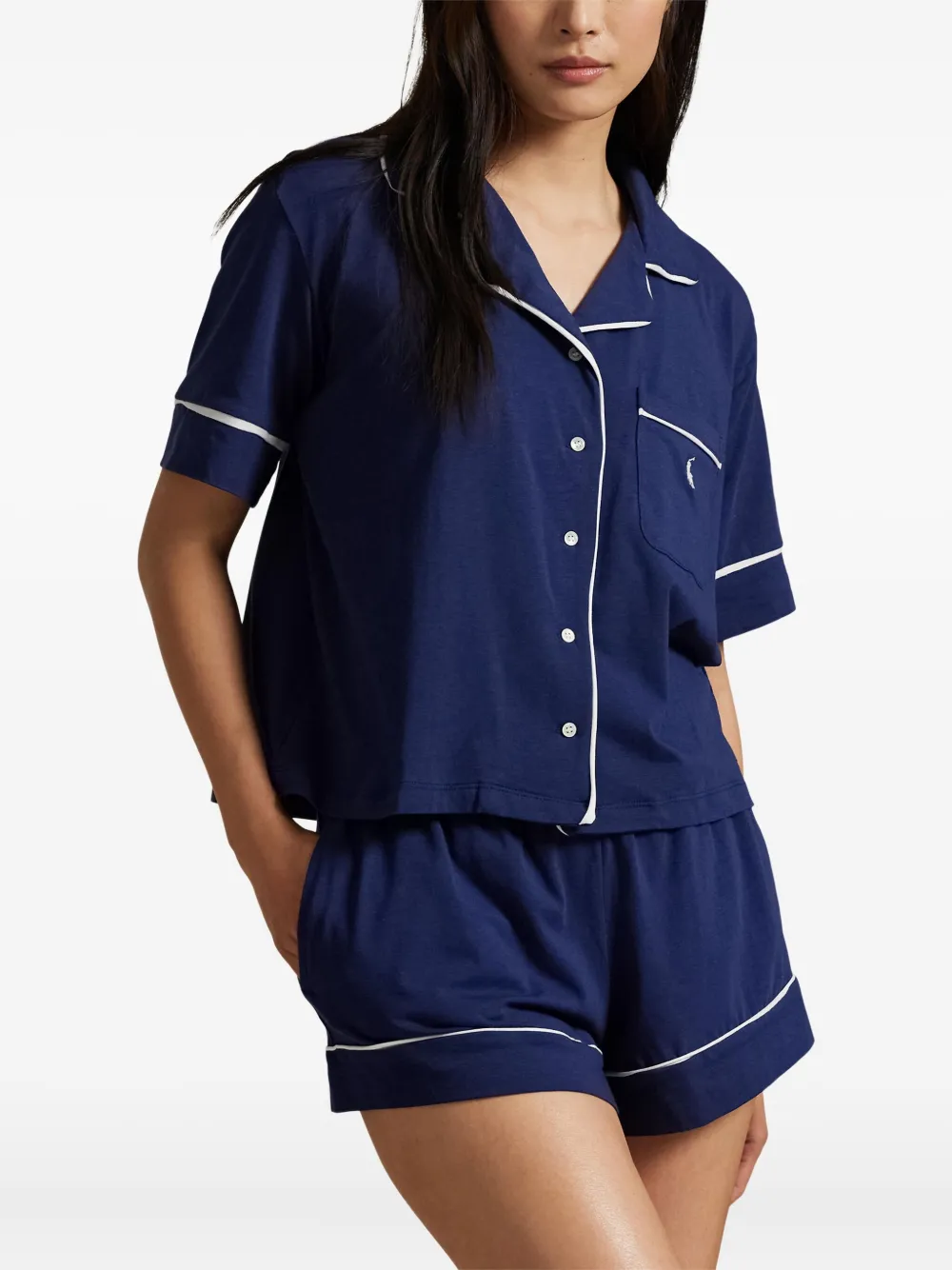 Polo Ralph Lauren Pyjama met korte mouwen Blauw