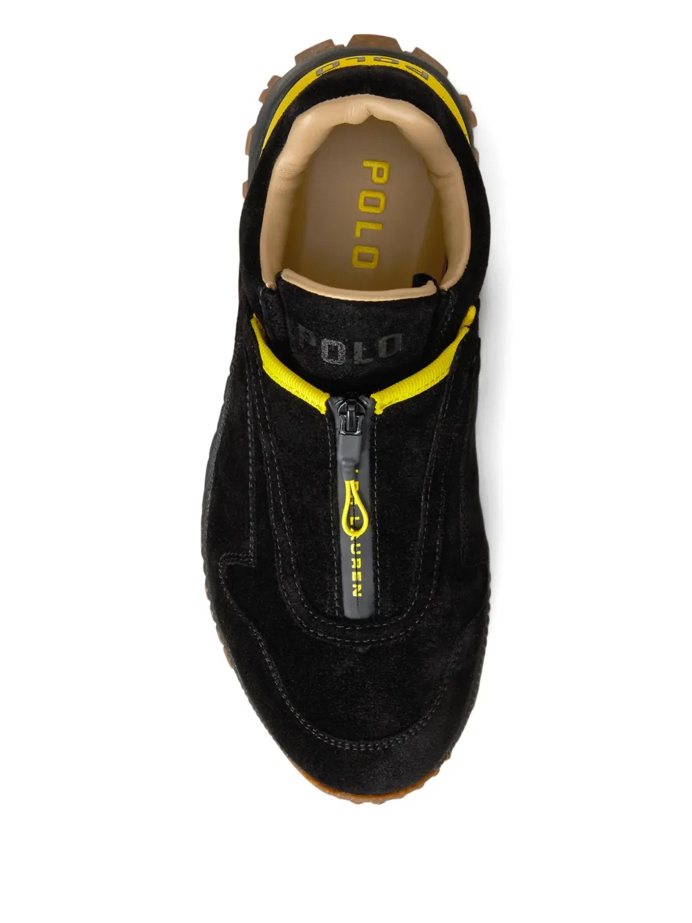 Polo Ralph Lauren zip-fastening sneakers Black