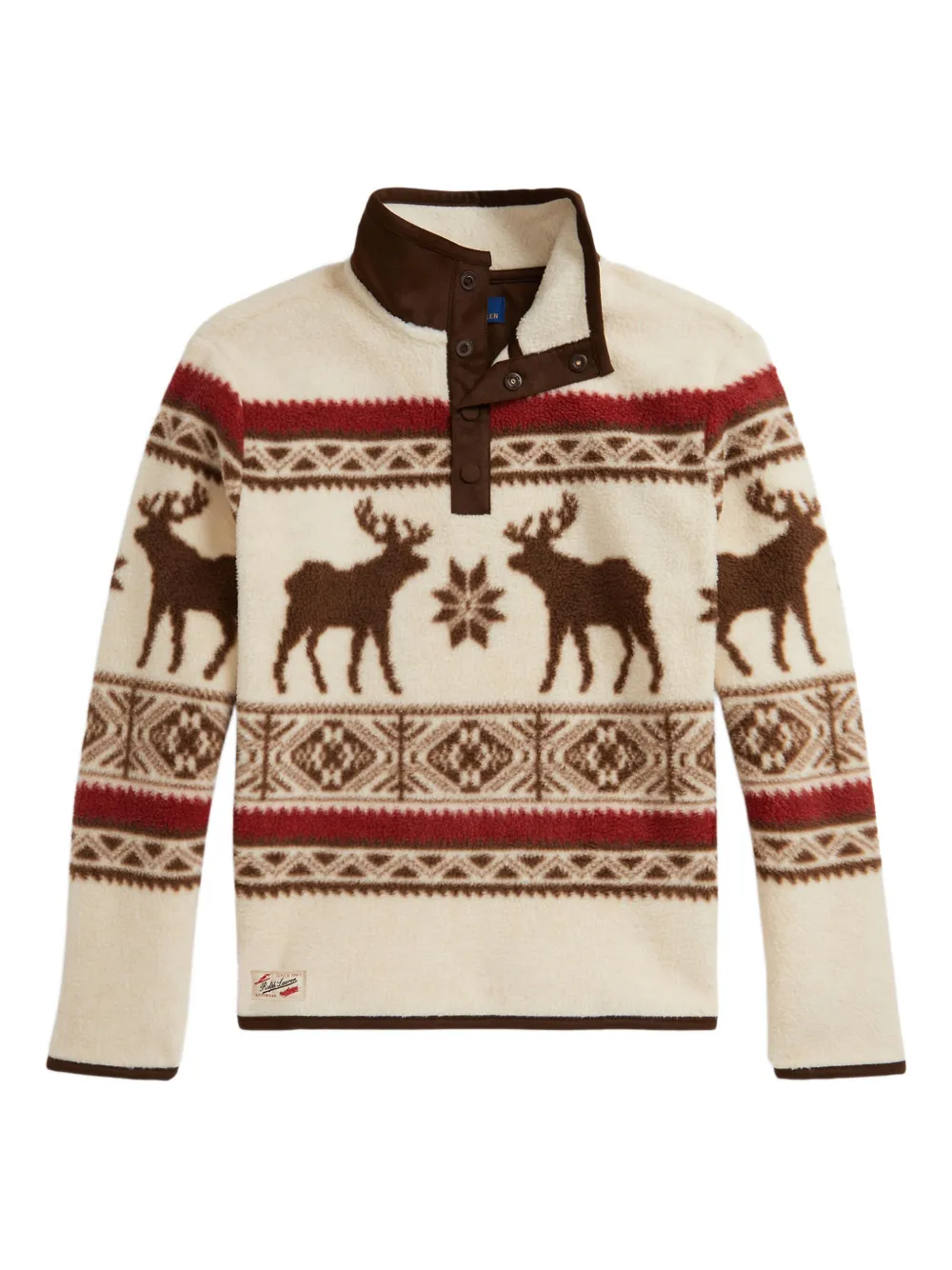 Polo Ralph Lauren タートルネック プルオーバー In Brown