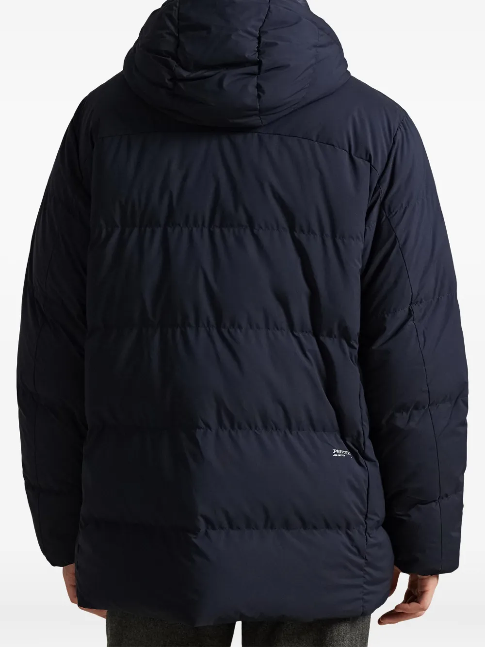 Polo Ralph Lauren Hooded Insulated Coat In Blue