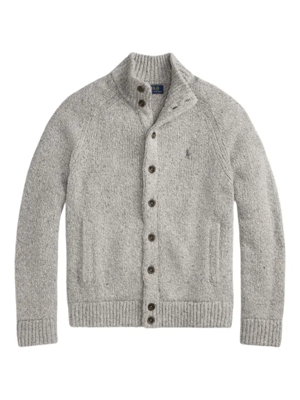 トップス nonnative OFFICER POLO CARDIGAN GRAY 2 nonnative OFFICER POLO CARDIGAN GRAY 2