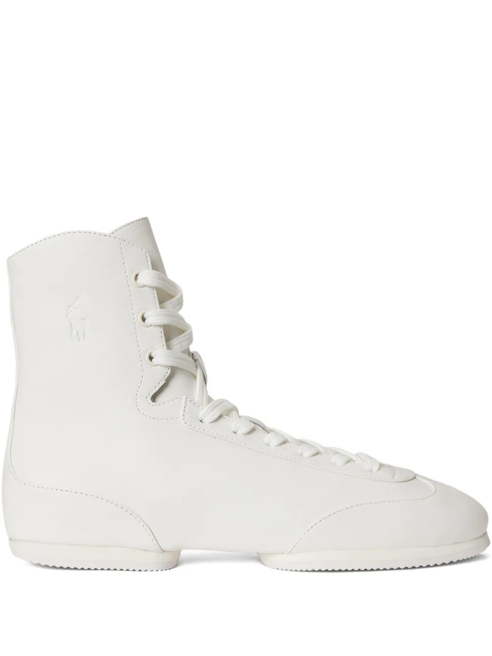 Polo Ralph Lauren Polo Ballerina suede high-top sneakers Neutrals